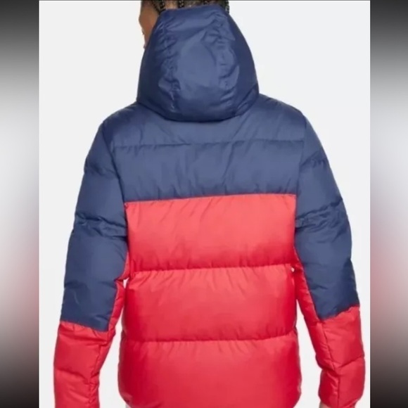 NWT Nike Down Storm-Fit Hooded Puffer Jacket Size L - Picture 3 of 10